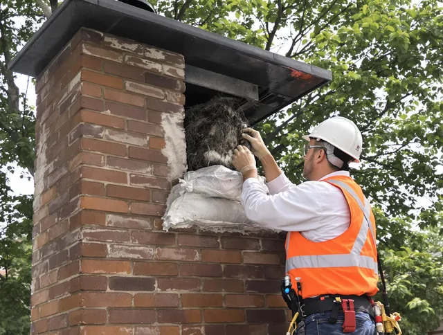Humane removal of debris and animals by Alhambra Chimney Sweep in Alhambra, CA