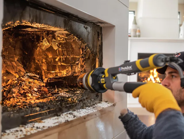 Professional chimney cleaning by Alhambra Chimney Sweep in Alhambra, CA