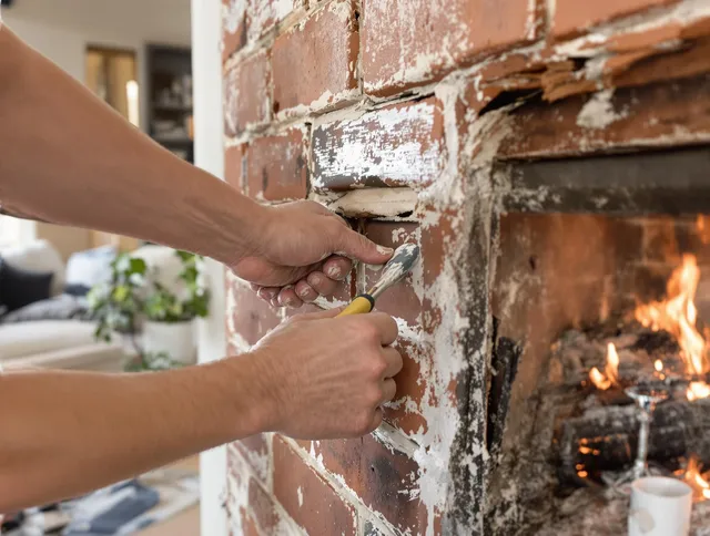 Routine fireplace repair by Alhambra Chimney Sweep in Alhambra, CA